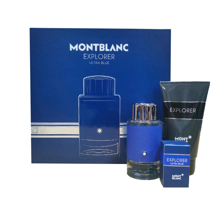 Montblanc - Explorer - Ultra Blue - Eau de Parfum - Cofanetto uomo