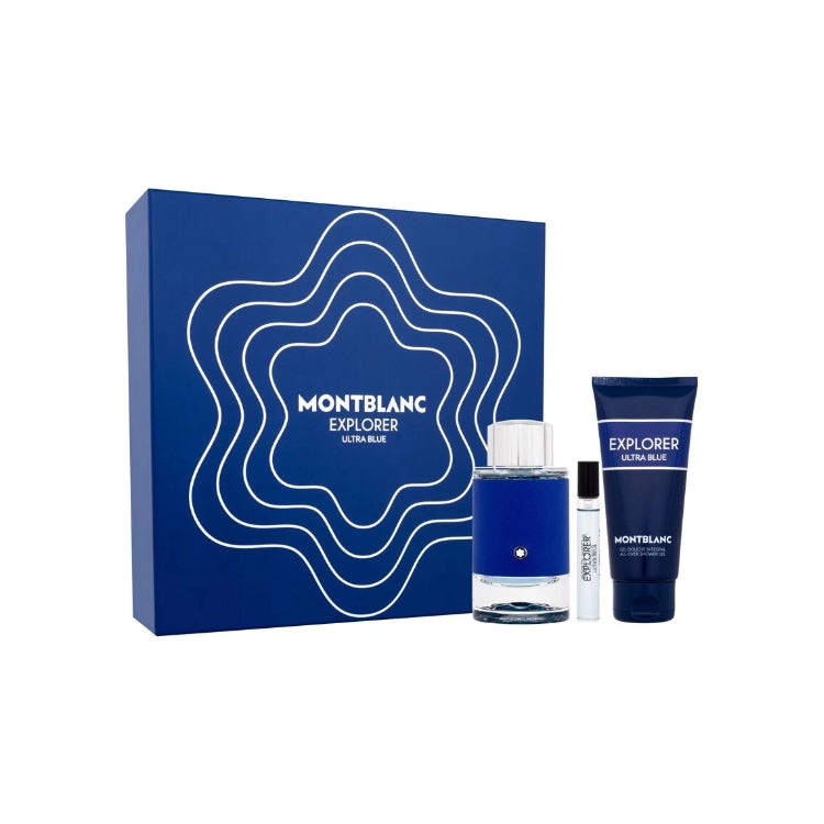 Montblanc - Explorer - Ultra Blue - Eau de Parfum - Cofanetto uomo