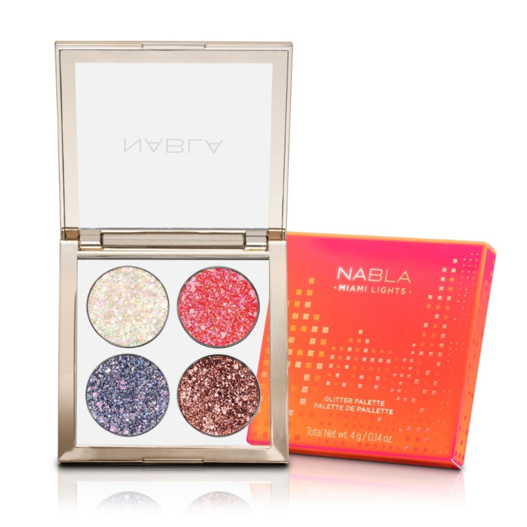 Nabla Cosmetics - Miami Lights - Glitter Palette