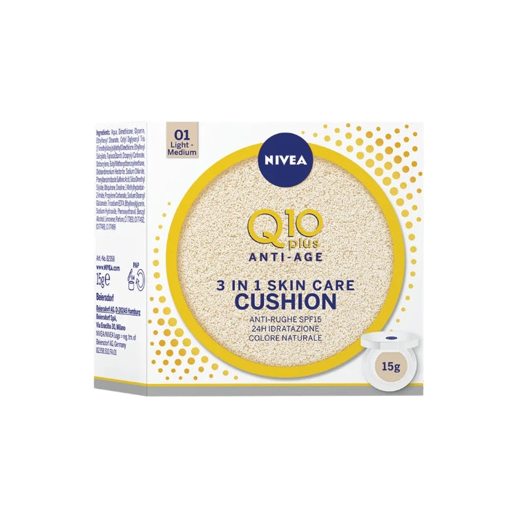 Nivea - Q10 Plus Anti-Age - 3 In 1 Skin Care Cushion