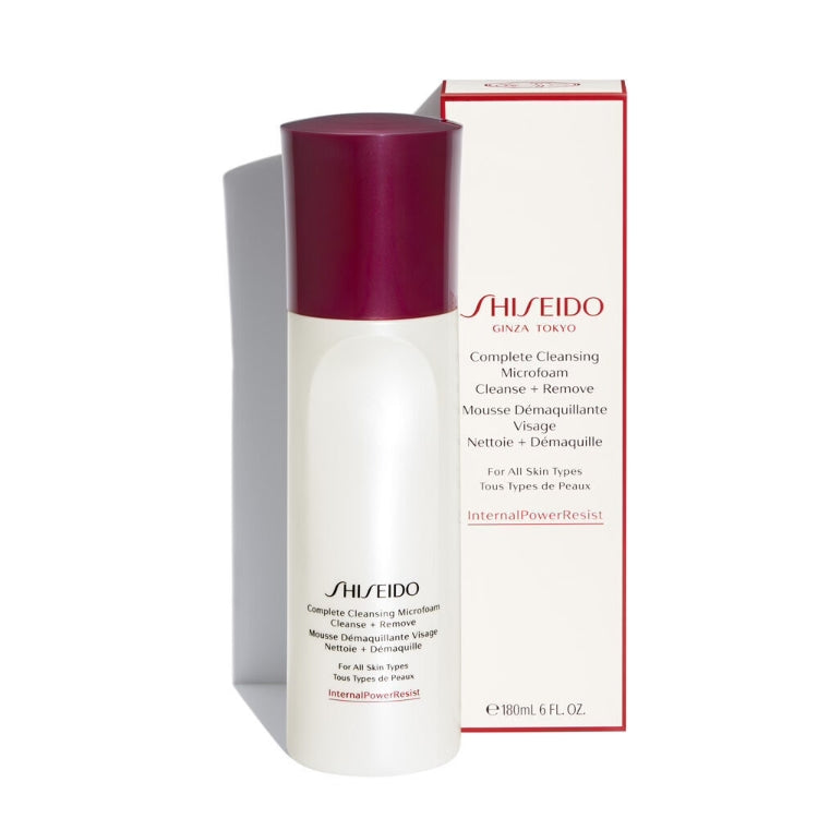 Shiseido - Ginza Tokyo - Complete Cleansing Microfoam - Cleanse + Remove