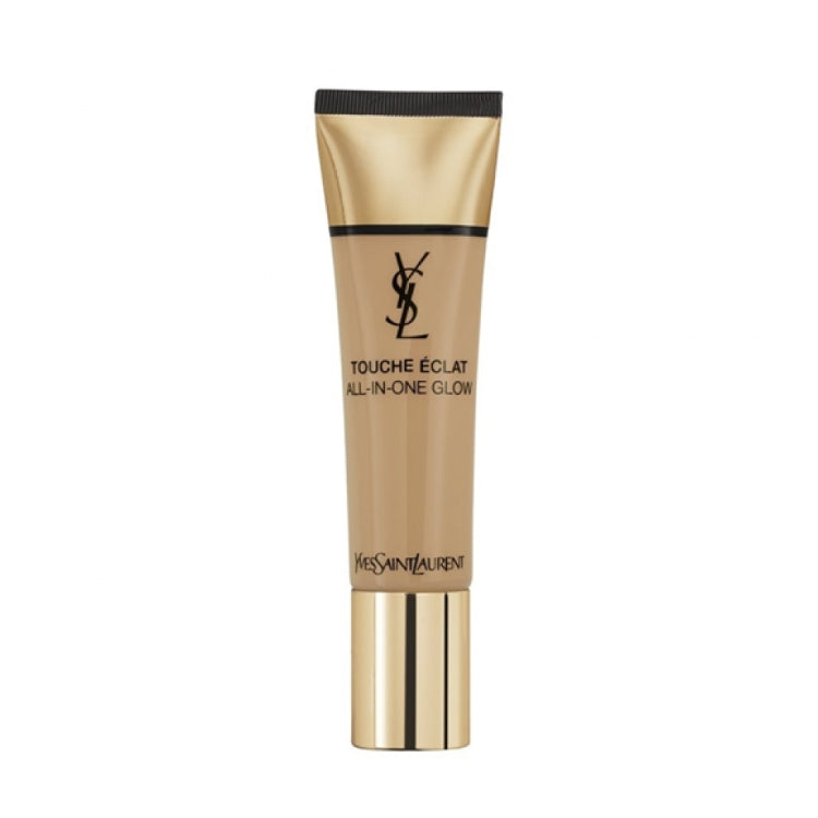 Yves Saint Laurent - Touche Éclat All-In-One Glow Foundation - Fond De Teint Frais Lumineux Couvrance Moyenne Naturelle Hydradation Longue Durée - Fresh Dewy Makeup Natural Medium Coverage Long Lasting Hydration - SPF 23/PA +++